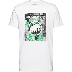 MAMMUT Herren Shirt Trovat T-Shirt Mammut, Größe M in Weiß Weiß