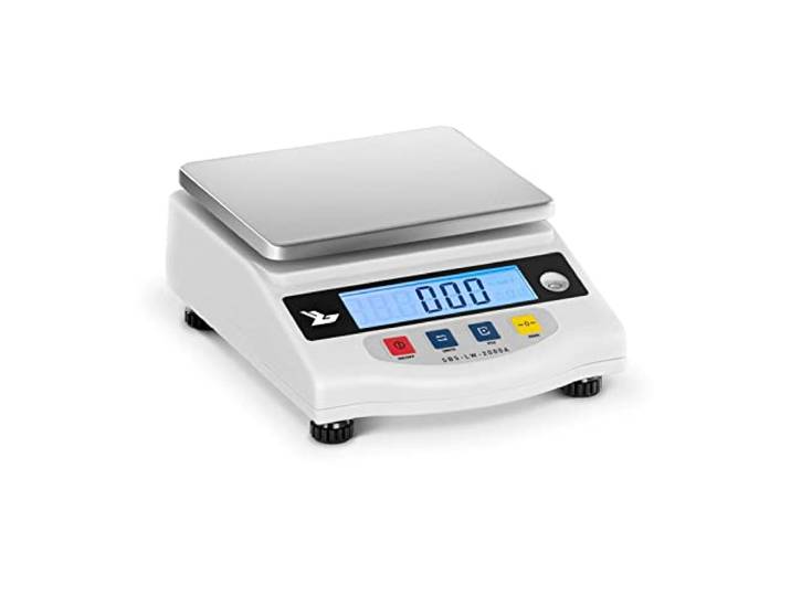 Steinberg Systems - SBS-LW-2000A - precisieweegschaal precisieweegschaal (2000 g / 0,01 g, 12 x 10 cm oppervlak, LCD) zilver