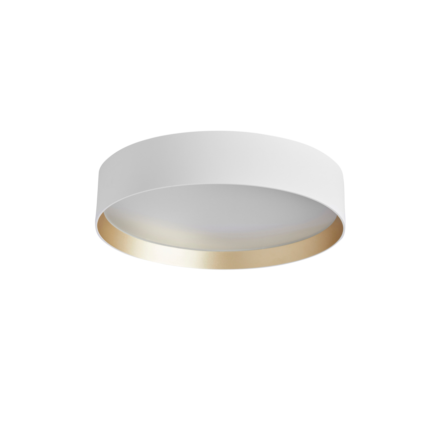 LOOM Design LED Deckenleuchte LUCIA Weiß/Gold 35cm 805-004 5712802224441