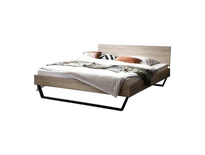 Hasena Gleva Futonbett - Eiche sägerau Nachbildung , 84 , 180 x