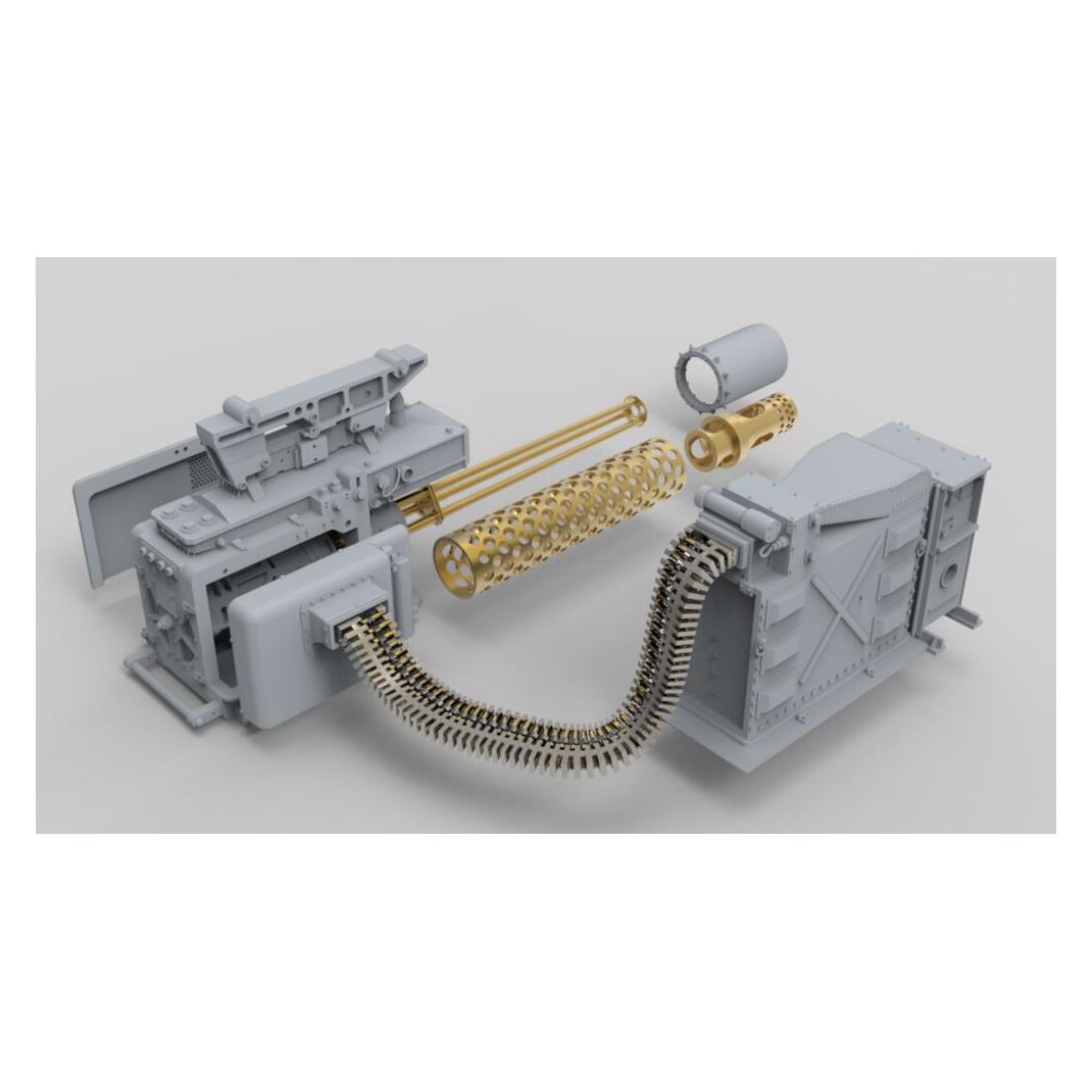 Toucan Model M197 20MM GATLING GUN LEFT SIDE (for "Knlghthawk"MH-60S) (TC3D008)