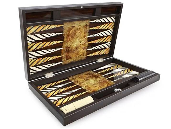 VD vatan since 1975 Trendy Backgammon Antique Map/Antik Welt Backgammon Tavla XXL, A006011