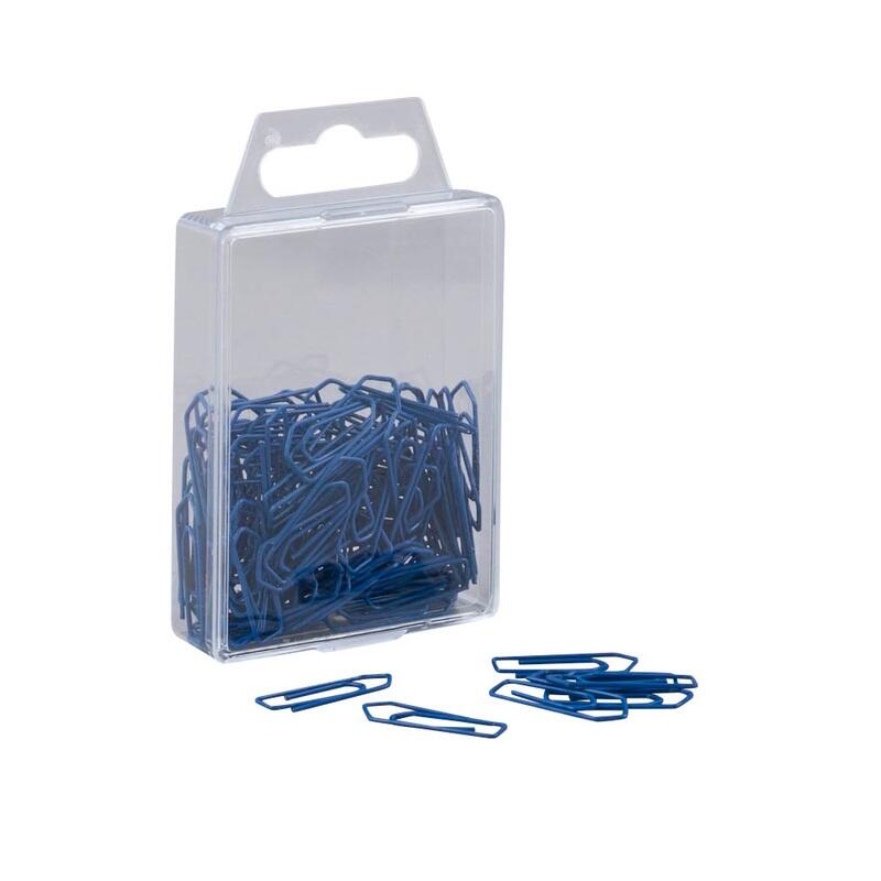 Gowi Büroklammern Metall blau 0.9397
