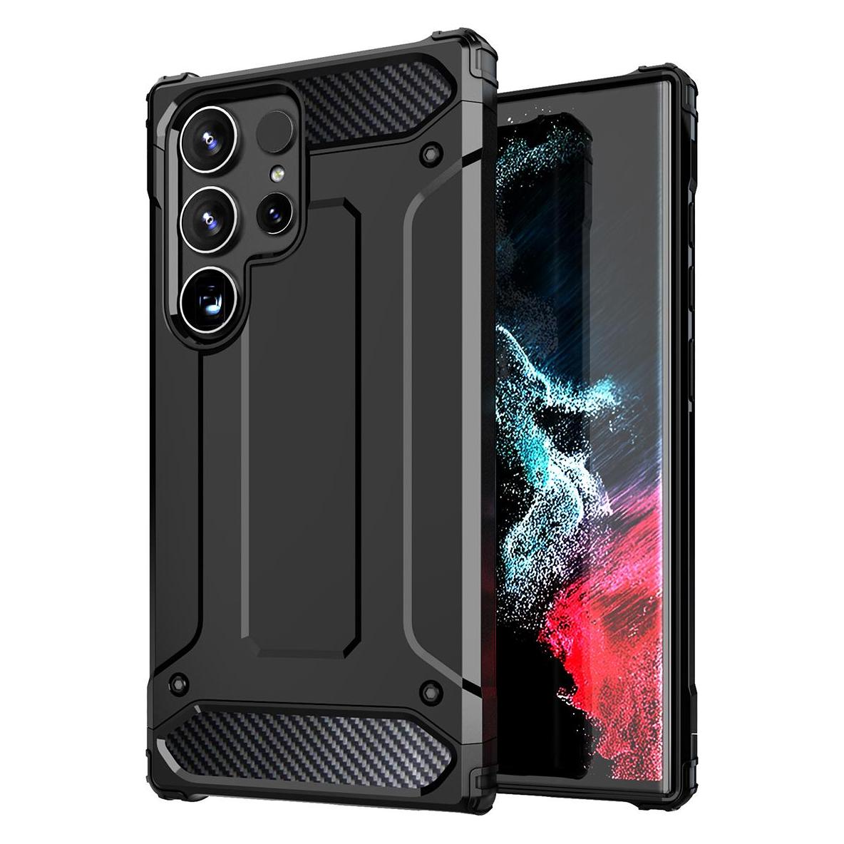 Hurtel Hybrid Armor Case für Xiaomi Redmi 14C - Schwarz (Xiaomi Redmi 14C) (59067013)