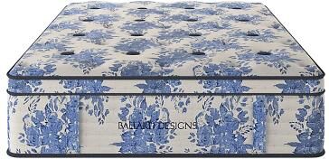 Designs Luxe Euro Pillowtop Mattress - California King, Firm - Ballard Designs