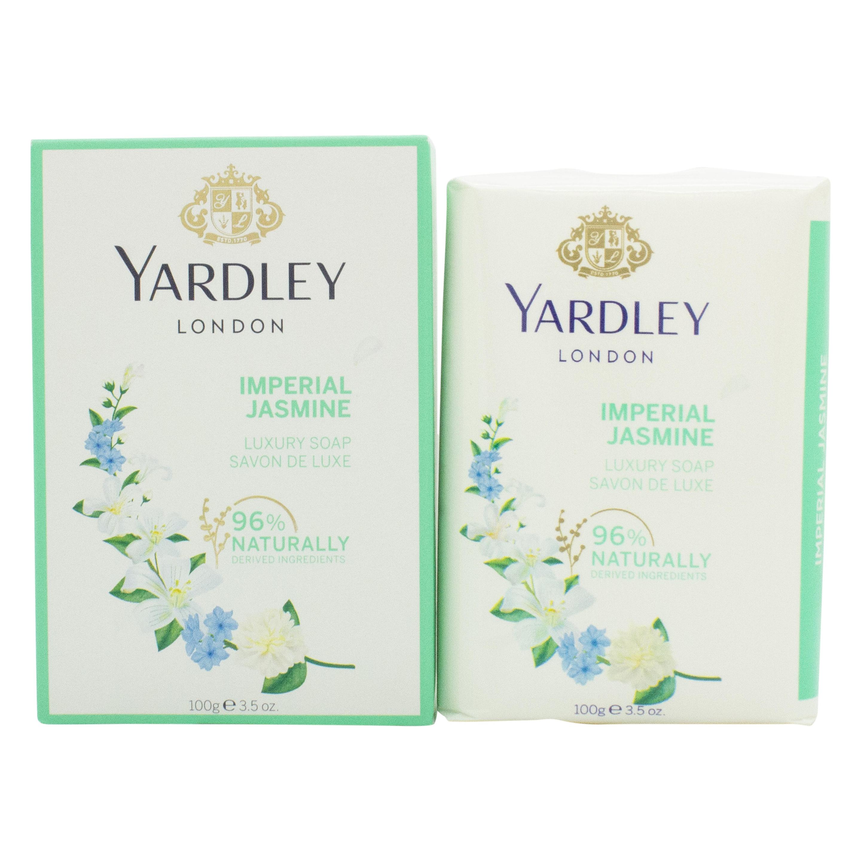 Yardley Soaps by London Imperial Jasmin Luxury Soap 104 ml (Flüssigseife, 104 ml) (550756)