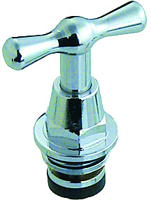 Aalberts Sepp Knebelgriff-Oberteil 0001411 DN 15, Messing verchromt
