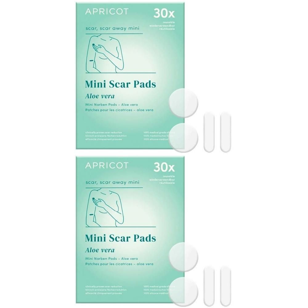 Apricot Scar Pad Aloe Vera scar away mini 2x 2x4 St