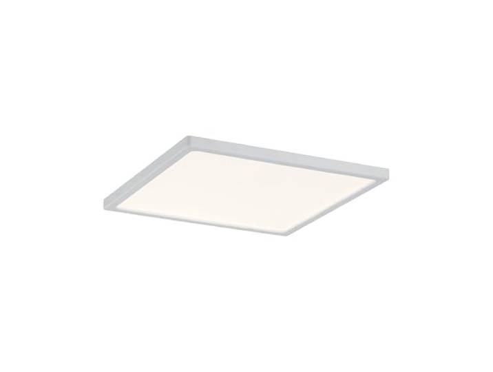 Paulmann 92938 Panneau LED Areo carré incl. 1x8 watts IP44 gradable éclairage de plafond Blanc dépoli plafonnier plastique éclairage de salon 3000 K