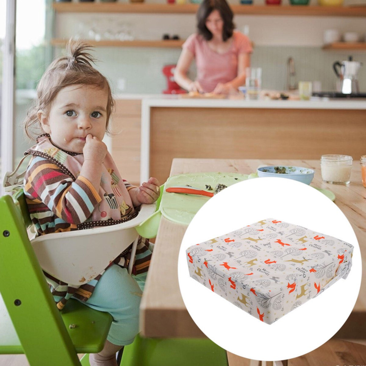 Zitkussens voor kinderstoelen en babyzitkussens voor peuters