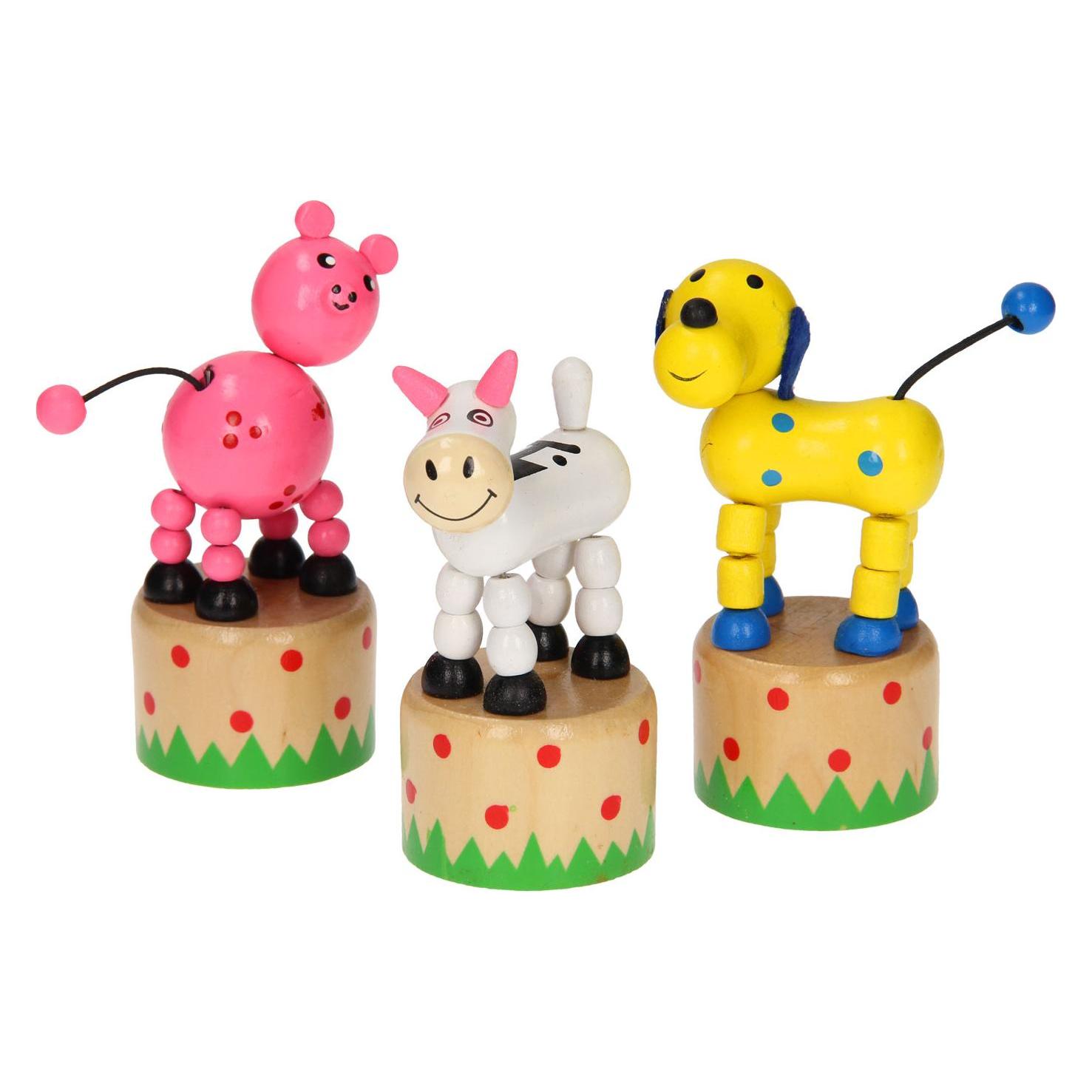 Playwood Holz Bauernhoftier Druckfigur Spielzeug - lustig und lehrreich (52543207)