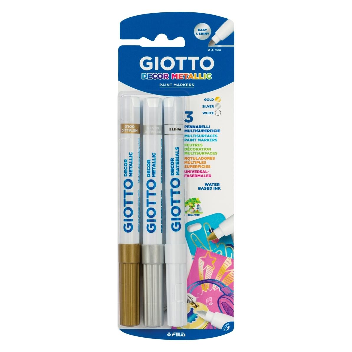 Magni Paintmarker GIOTTO Decor Metallic 3er (3x) (F014700)