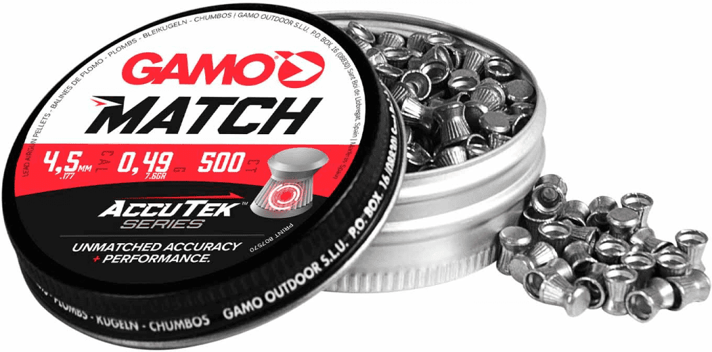 Gamo Match AccuTek 4,5mm 0,49g 500st