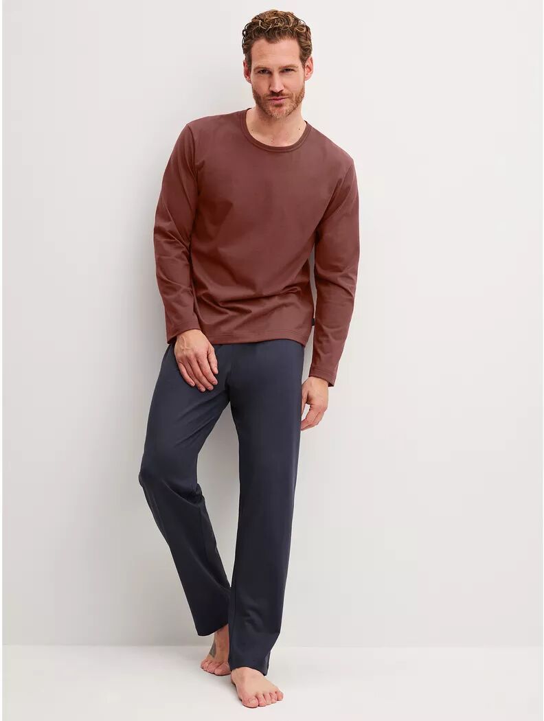 Calida - Pyjama Set, lang, für Herren, Rot, Größe L