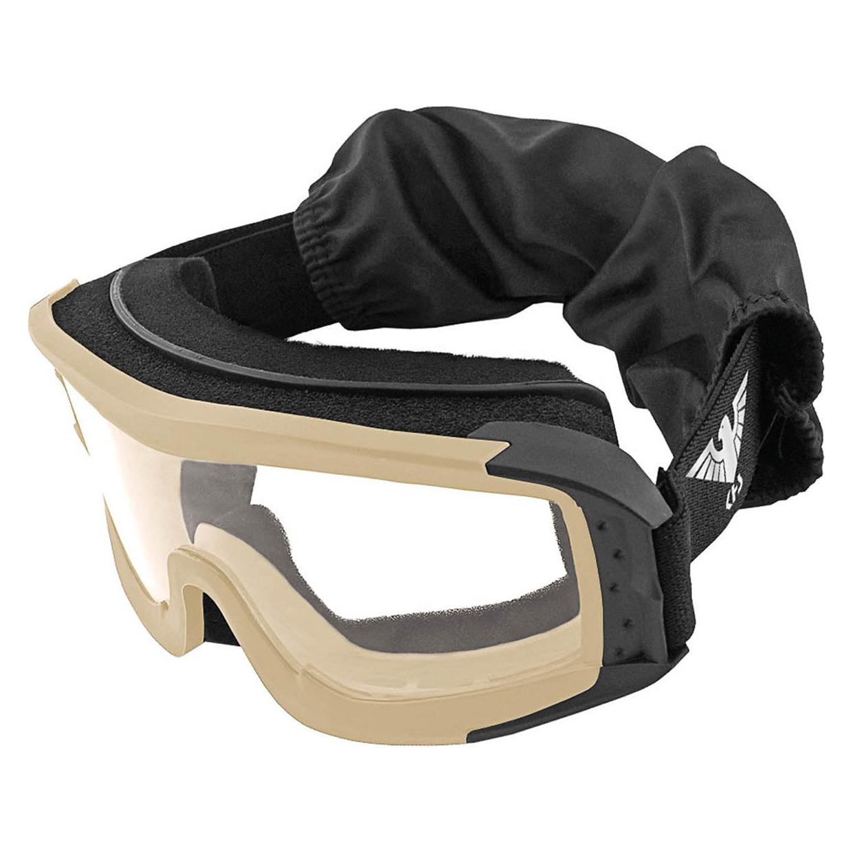 Mfh Tacticalbrille, KHS, khaki (33503122)