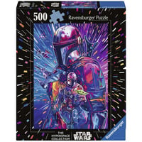 Puzzle Star Wars Hyper Space Collection: The Mandalorian 500 Teile, Large Pieces