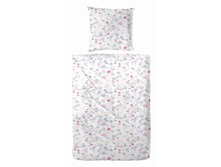 Primera Primera Soft-Seersucker-Bettwäsche Blümchen 2 Stk. mit bunten Blumen
