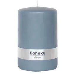 Kerze POWDER (DH 9,60x15 cm) - blau - DH 9,60x15 cm