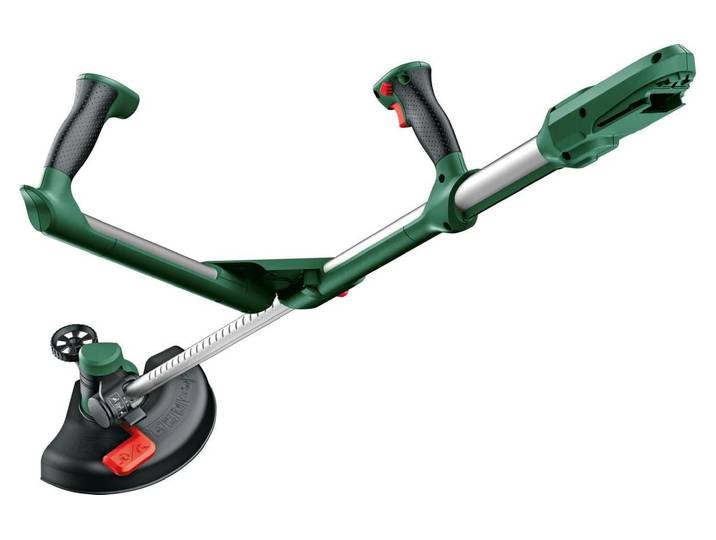 Akku-Rasentrimmer BOSCH Universal , grün (grau), Motorsensen, Akku-Rasentrimmer, Ohne Akku/Ladegerät