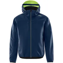 Softshell-Jacke "4655 GBF" - S - marine/gelb