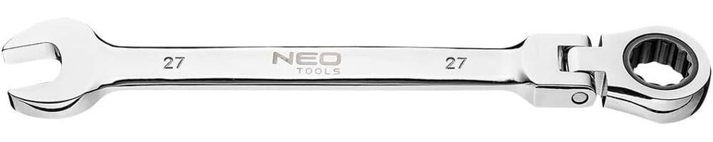 Neo Tools ratel-combinatiesleutel 09-056, 312 mm, chroom-vanadiumstaal