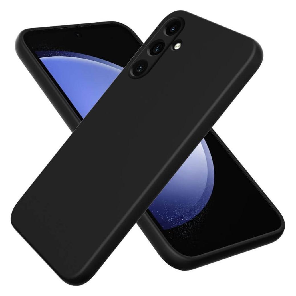 Cover-Discount Galaxy A55 - Silikon Gummi Hülle schwarz (Samsung Galaxy A55) (660174431A)