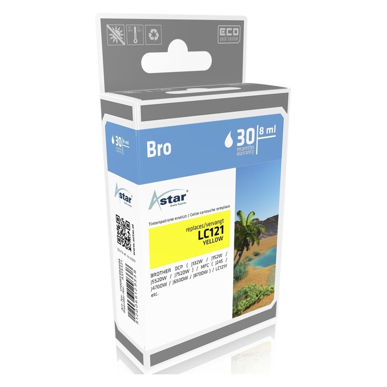Astar Gelb - compatible - Tintenpatrone - für (Y) (AS15321)