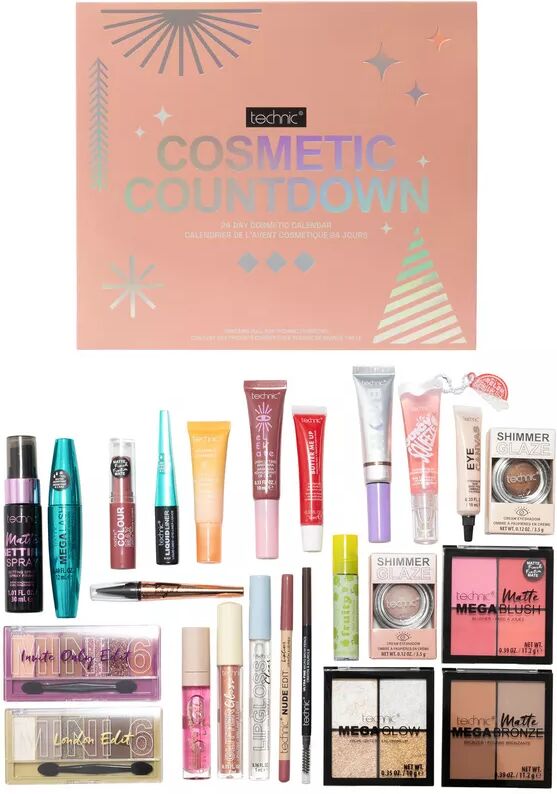 TECHNIC - 24 Day Cosmetic Countdown Advent, Set