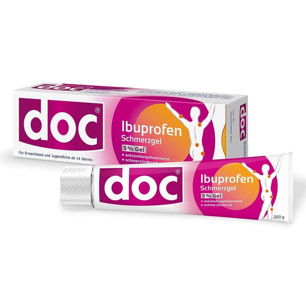 HERMES Arzneimittel GmbH Doc Ibuprofen Schmerzgel 5% 18017171