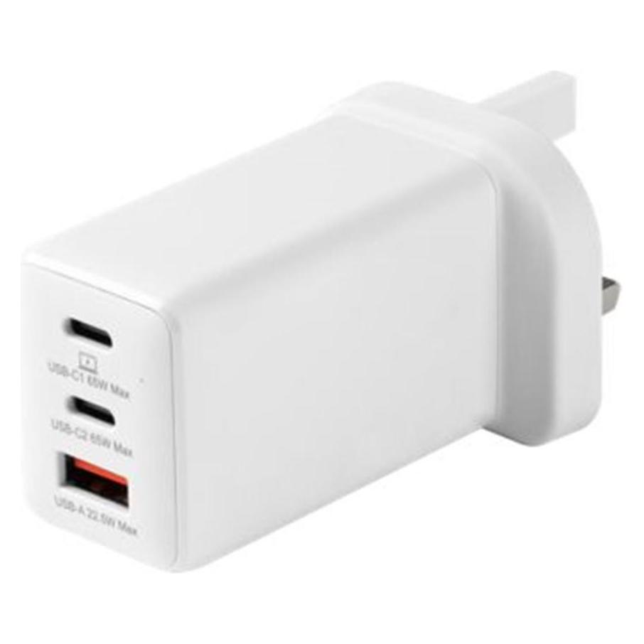 eSTUFF INFINITE USB-C Charger UK PD (67 W, 3 Ports) (ES636067-BULK)