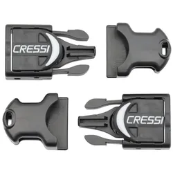 Cressi - Schnallen für Rondine/Reaction/Frog Plus Schnallen (2 Stück)