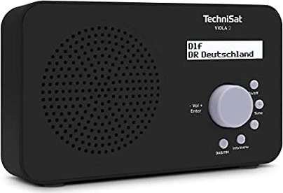 TechniSat DAB+/FM-Radio Viola 2, schwarz