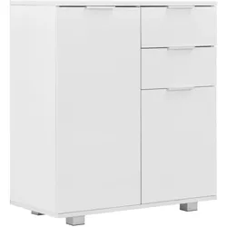 Helloshop26 - Buffet Sideboard Kommode Kleiderschrank Aufbewahrungsmöbel Organizer für Küche und Wohnzimmer Hochglanzlackierung 71 x 02_0030767