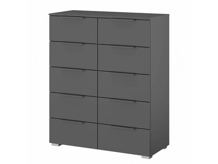 Buffet x10 80 x 100 x 42cm Gris/Graphite Couleurs du corps