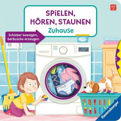 Spielen, hören, staunen - Zuhause, Gebundene Ausgabe von Katharina Wieker, Ravensburger Verlag GmbH, 978-3-473-41909-8