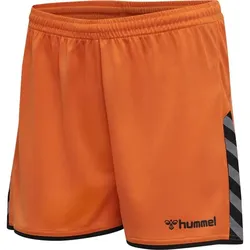 hummel Hmlauthentic Poly Shorts - Damen - tangerine - S
