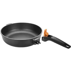 Tescoma Tiefe Bratpfanne SmartCLICK ø 28 cm, Pfanne + Kochtopf, Schwarz