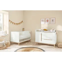 Pinolino 2-tlg. Babyzimmer Juna, weiss