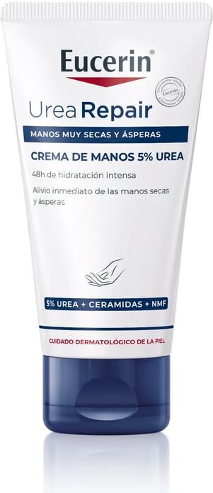 Eucerin Urearepair Plus Creme De Mãos 5% Ureia 75 ml