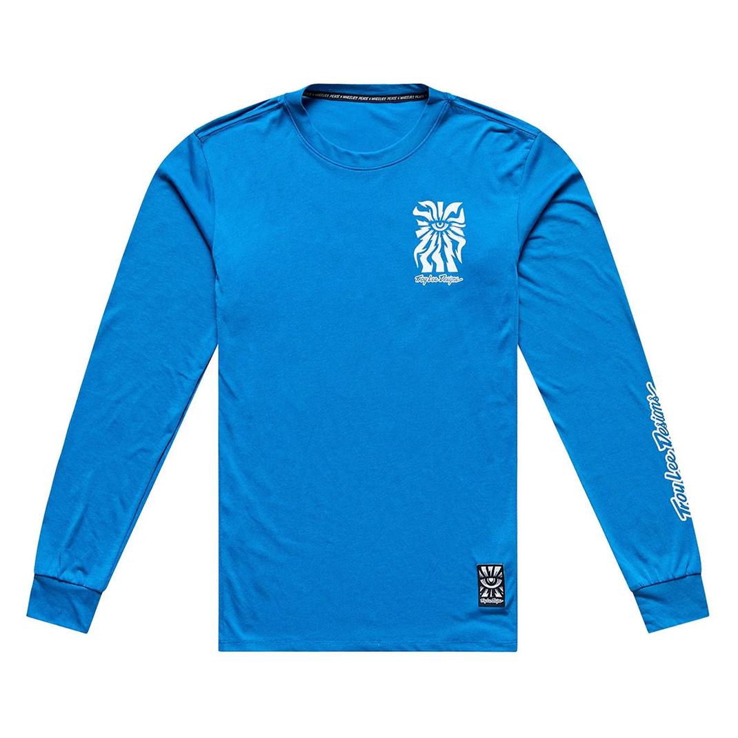 Troy Lee Designs Skyline Ride LS Tee, One Eye, aero blue, XXL (XXL) (66459401)