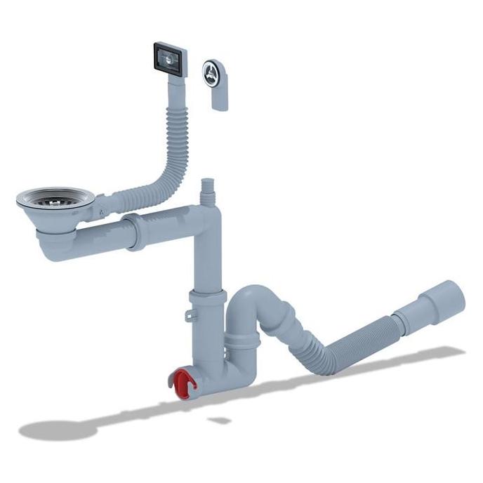 Alca Syfon plast SIPHON 3 1/2X40 WITH HOSE 40X40 (Flaschensiphon) (70406475)