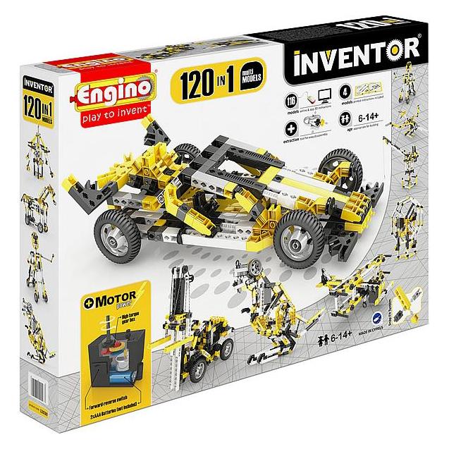 Engino Inventor 120 Models Motorized Set (12030)