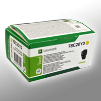 Lexmark Toner 78C20Y0 yellow