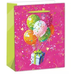 Geschenktüte mit Ballon-Motiv - 18 x 23 cm