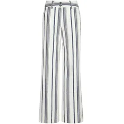 Hose Passform Barbara Peter Hahn weiss, 50