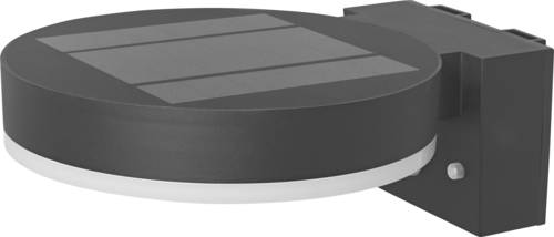 OSRAM HOMELIGHTING ENDURA Style Solar Wall Sensor Single Circle 6W Black 4099854455568 LED-Außenwandleuchte