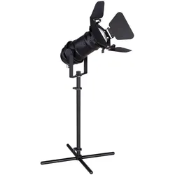 LED Tischleuchte verstellbar Nachttischlampe Schlafzimmer Leselampe schwarz Tisch, Metall, 4,5W 400lm warmweiß, LxBxH 27,5x24x48,5 cm