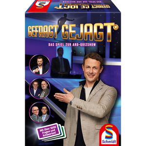 Schmidt-Spiele Brettspiel 49405, Gefragt Gejagt, ab 8 Jahre, 2-5 Spieler