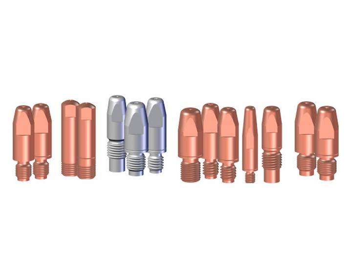 Buse De Contact M6 Binzel 140.0054 Cucrzr Ø0\,8 Mm L28 Mm Pack De 10