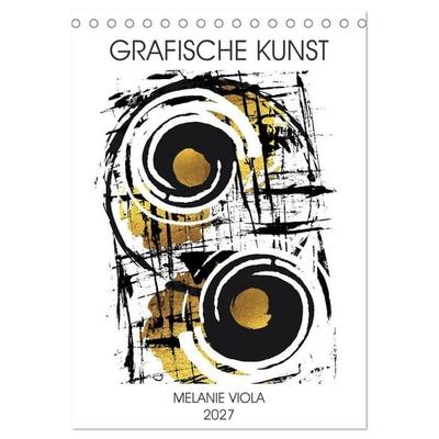 GRAFISCHE KUNST (Tischkalender 2027 DIN A5 hoch), CALVENDO Monatskalender